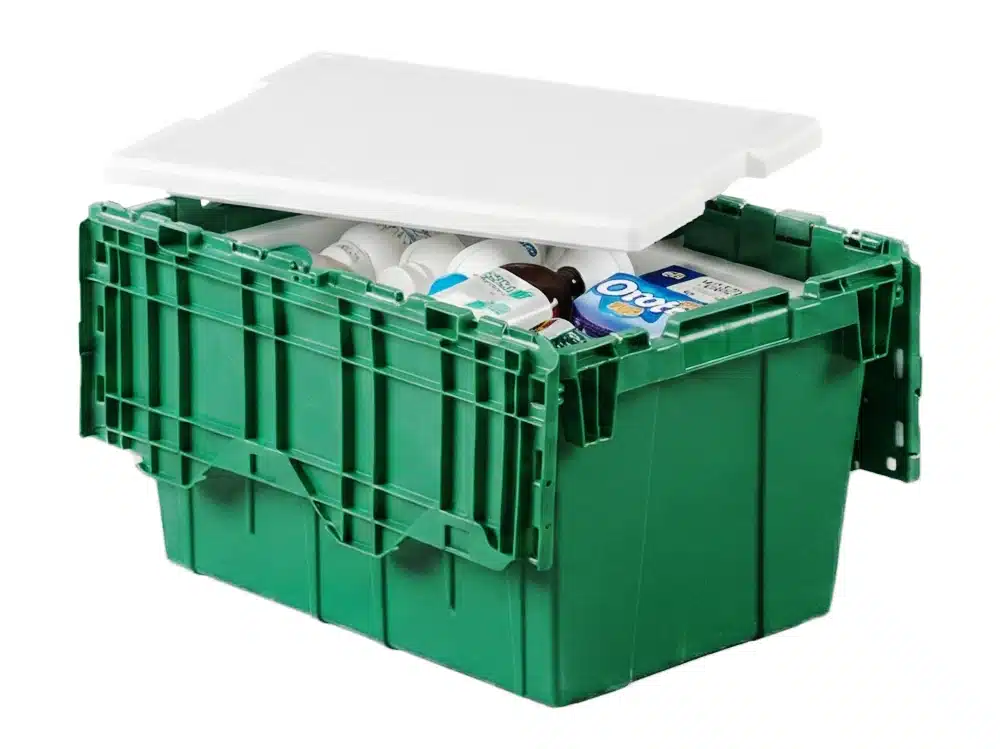 23.6 x 15.8 x 10.2 Open Side Collapsible Containers | Flexcon