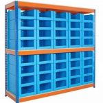Corrugated Plastic Containers for Warehouse