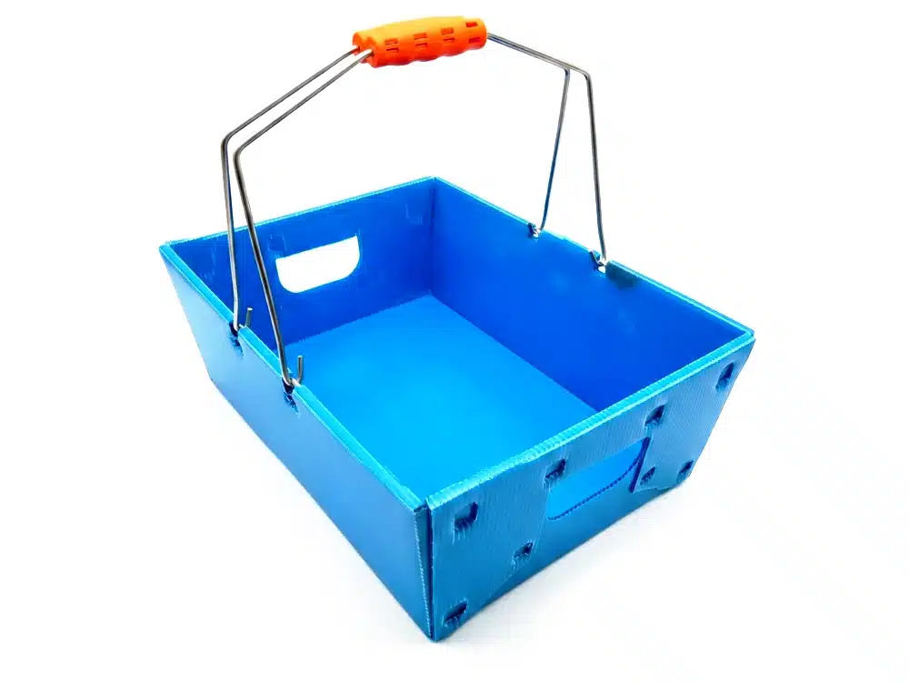 Nestable Tote With Carry Handle | Flexcontainer.com